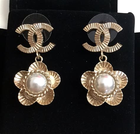 chanel inspired earrings china|classic chanel earrings.